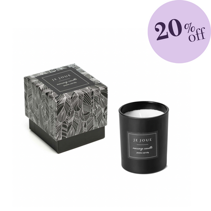 Je Joue Luxury Massage Candle - Jasmine & Lily